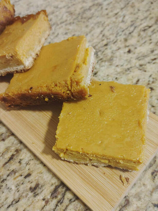 Pumpkin Pie Bars